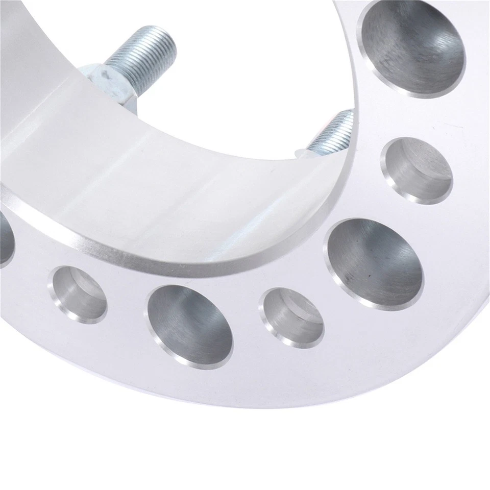 4 pcs 9/16" Studs Wheel Spacers 2" For 1994-2010 Dodge Ram 2500 Ram 3500 Foto 3 de 4