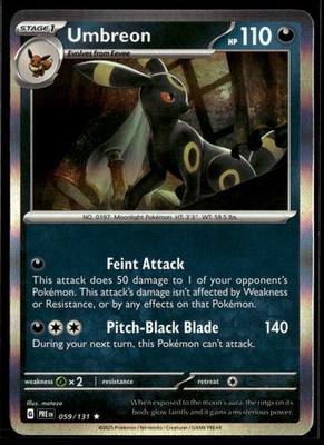 Umbreon Holofoil [PRE - 059/131]