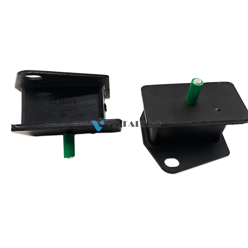 2PCS Set Front LH & Front RH Engine Motor Mounts for Dodge Ram 50 89-87 L4-2.0L Foto 3 de 4