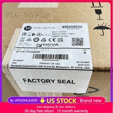 Sealed AB 2711P-T7C22D9P/B 2022 PanelView Pl 7 US Free Tax