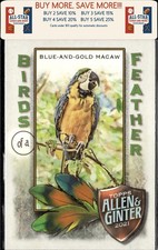 2021 Topps Allen & Ginter #BOF-4 Blue-and-Gold Macaw Birds of a Feather