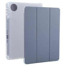 For Honor Pad 10 12.1 3-fold Clear TPU Smart Leather Tablet Case cover shell