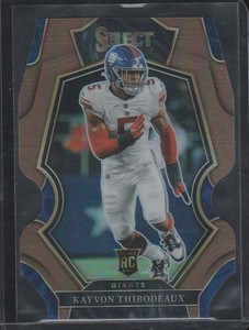 2022 Select Premier Level Copper Prizm Die-Cut /99 Kayvon Thibodeaux Rookie RC