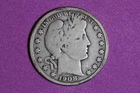 Estate Find 1908 S Barber Half  Dollar!! #K59372