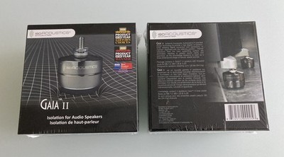 2 Set = 8 Stück IsoAcoustics GAIA II Lautsprecher Isolator - High End - Dämpfer 