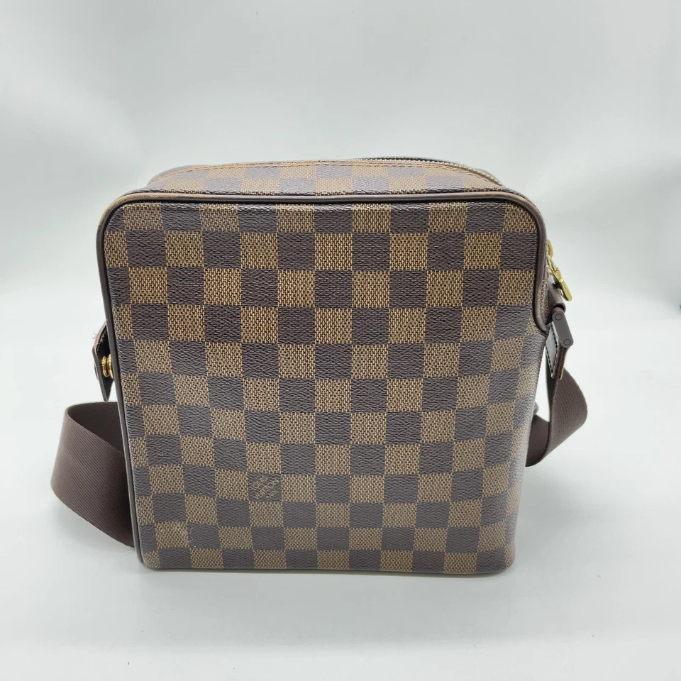 Auth LOUIS VUITTON Damier Ebene Olaf PM N41442 Crossbody Bag W/B SK110347 - image 4 of 4