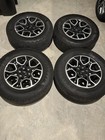 Ford F-150 Xlt 18” Black Machined Fx4 Oem Wheels & Tires 2021-2023 Set of 4