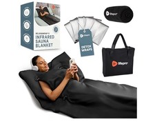 LifePro Infrared Sauna Blanket for Detox & Relaxation – Portable Far Infrared