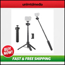 25.6" 2-in-1 Mini Selfie Stick Tripod for Pocket Action Cameras - Compact Port