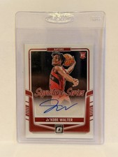 2024-25 Panini Donruss Optic - Signature Series Ja'Kobe Walter, Ja'Kobe...