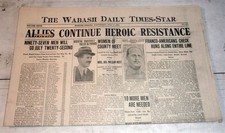 Wabash, IN Daily Times-Star, July 17, 1918 - Allies Continue Heroic Resistance