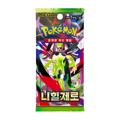 Pokemon TCG Korean Mega M3 Munikis Nihil Zero, New Factory Sealed Booster Pack