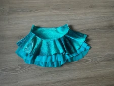 Mondor Girls Kids Figure Skating Skirt Sz 4-6