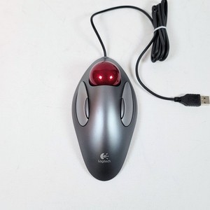 Souris Logitech Trackman Marble - boule de commande - USB