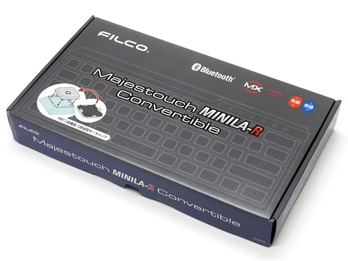 Majestouch MINILA-R Convertible CHERRY MX Brown axis 63 keys Bluetooth USB wirel - Picture 5 of 9