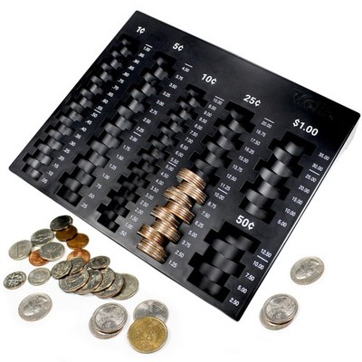 Coin Sorting Tray   Bank Teller Change Counter Coin Counting and Sorting Tray...