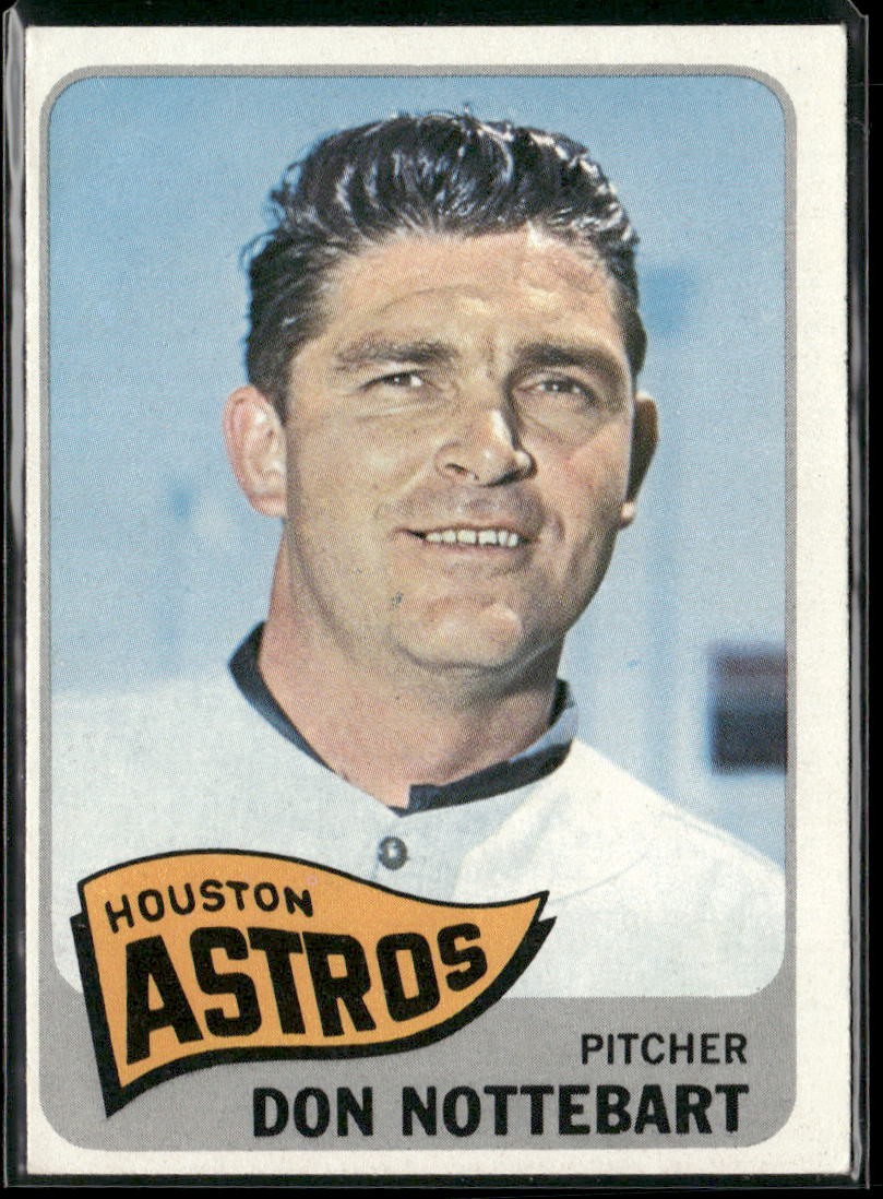 1965 Topps #469 Don Nottebart VG
