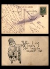 Mayfairstamps US 1912 Coldwater to Bryant IN Boy Postcard cca_05633 — photo 1