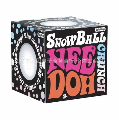 NeeDoh Schneeball Crunch Schneeball Crunch Stressabbau Spielzeug