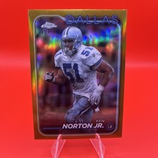 2024 Topps Chrome Football Ken Norton Jr. Gold 40/50 #51