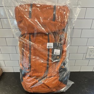 Mystery Ranch Bridger 65 65L Hiking Backpack Nylon Orange/Gray 8 Pockets