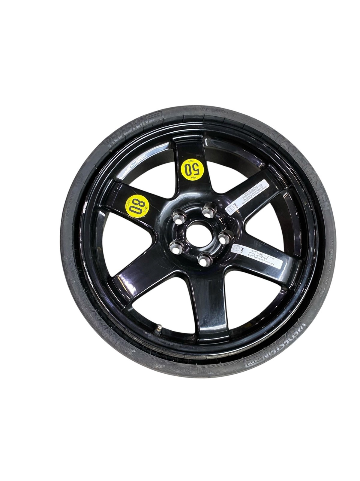 2017-2024 MASERATI LEVANTE M161 18' Spare Wheel Donut Rim W/ 195/75-18 106p Tire