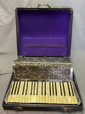 Ornate Vintage Capital DeLuxe Accordion