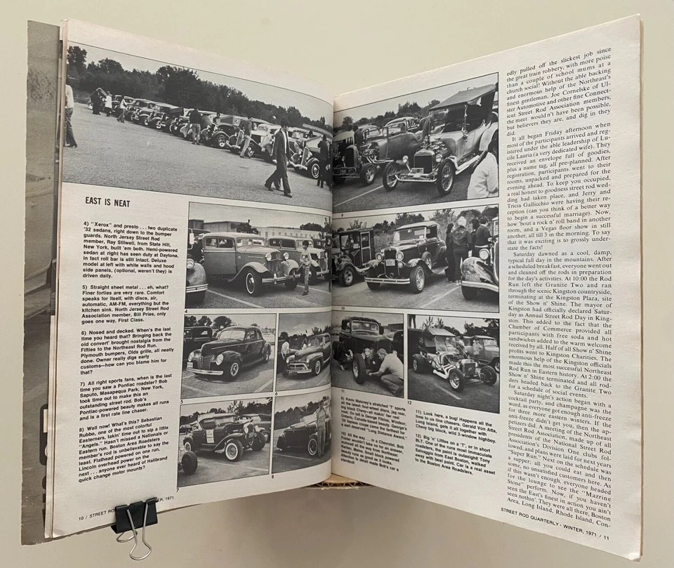 1971 Winter ROD & CUSTOM STREET ROD QUARTERLY Roadster Highboy Deuce Coupe - Image 3 of 4