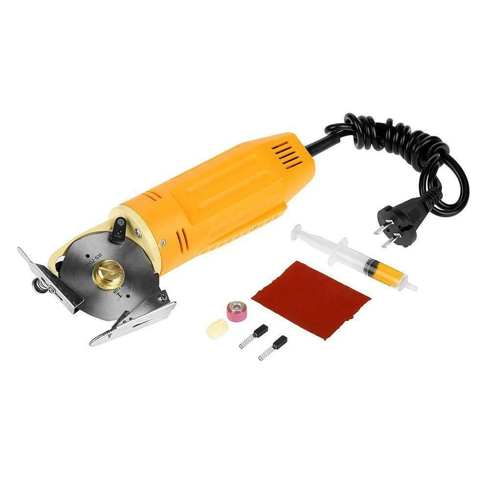 Qihang CZ Y120 Portable Electric Cloth Cutter 370W, 120MM Round