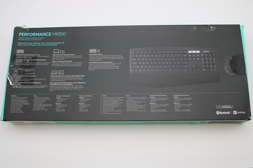 Logitech MK850 Performance Wireless Keyboard and Mouse Combo - Afbeelding 2 van 12