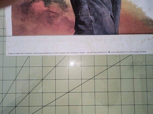 1986 GIANT MOVIE POSTER JAMES DEAN ELIZABETH TAYLOR ROCK HUDSON - Picture 3 of 6