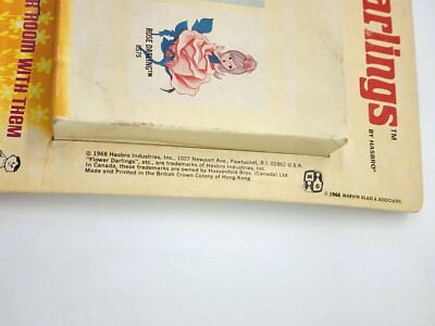 1968年製フラワーダーリン人形ハズブロ社ヴィンテージトーイ昭和レトロ玩具ソフビ 1968年製フラワーダーリン人形ハズブロ社ヴィンテージトーイ昭和
