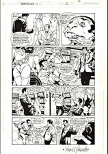 YANICK PAQUETTE SIGNED 2003 TERRA OBSCURA ART-MAGNET, RABBIT!  ALAN MOORE STORY!