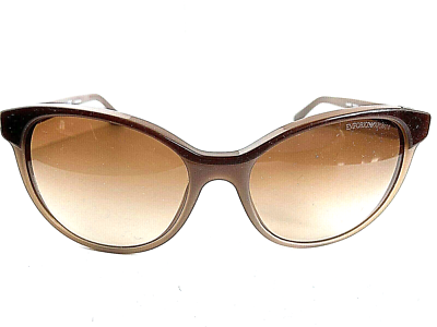Emporio Armani 56mm Brown Cat Eye Women display picture 1
