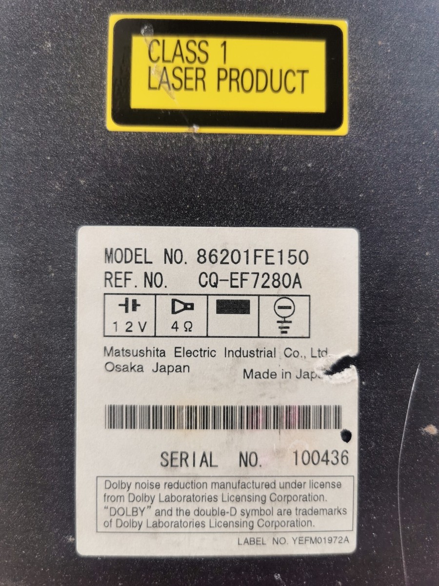 2005-07 Subaru Impreza GD Radio Stereo Casette Player 6 Disc