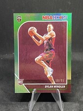 2019-20 NBA Hoops Dylan Windler RC Green SP Rookie Card /99 Cavaliers #221. rookie card picture