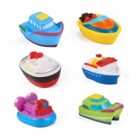 Floating Boat Party Toy Rubber Water Bath Squirties For Baby (set Of 6) on sale Floating Boat Party Toy Rubber Water Bath Squirties For Baby (set Of 6) on sale