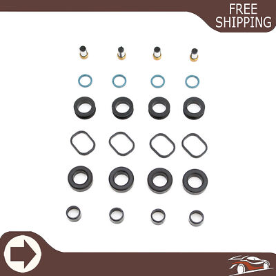 4 Set Fuel Injector Repair Seal Kit Fits 2004-2009 Mazda RX-8 1.3L FJ797 2970041