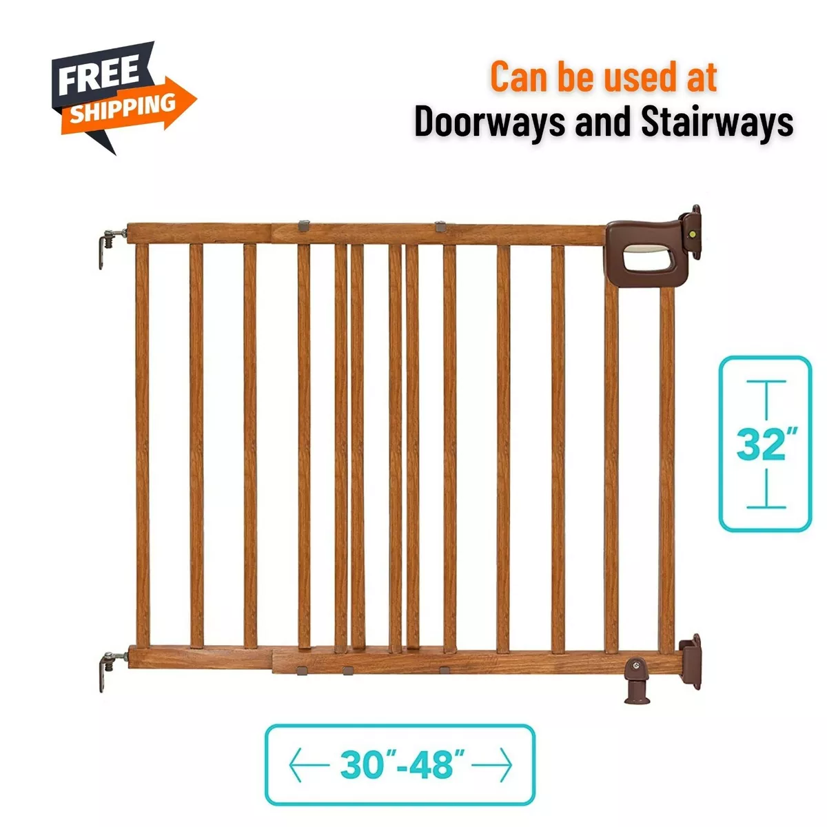 Extra tall baby gate cheap for top of stairs