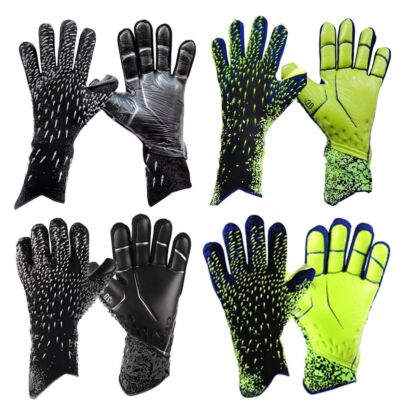 Thickened Goalkeeper Gloves Soccer Goalie Football Gloves With
