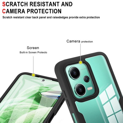 coque tout corps étanche 360° pour Xiaomi Redmi Note 14 13 12 10 Pro Mi 14T 13T - Photo 9 sur 15