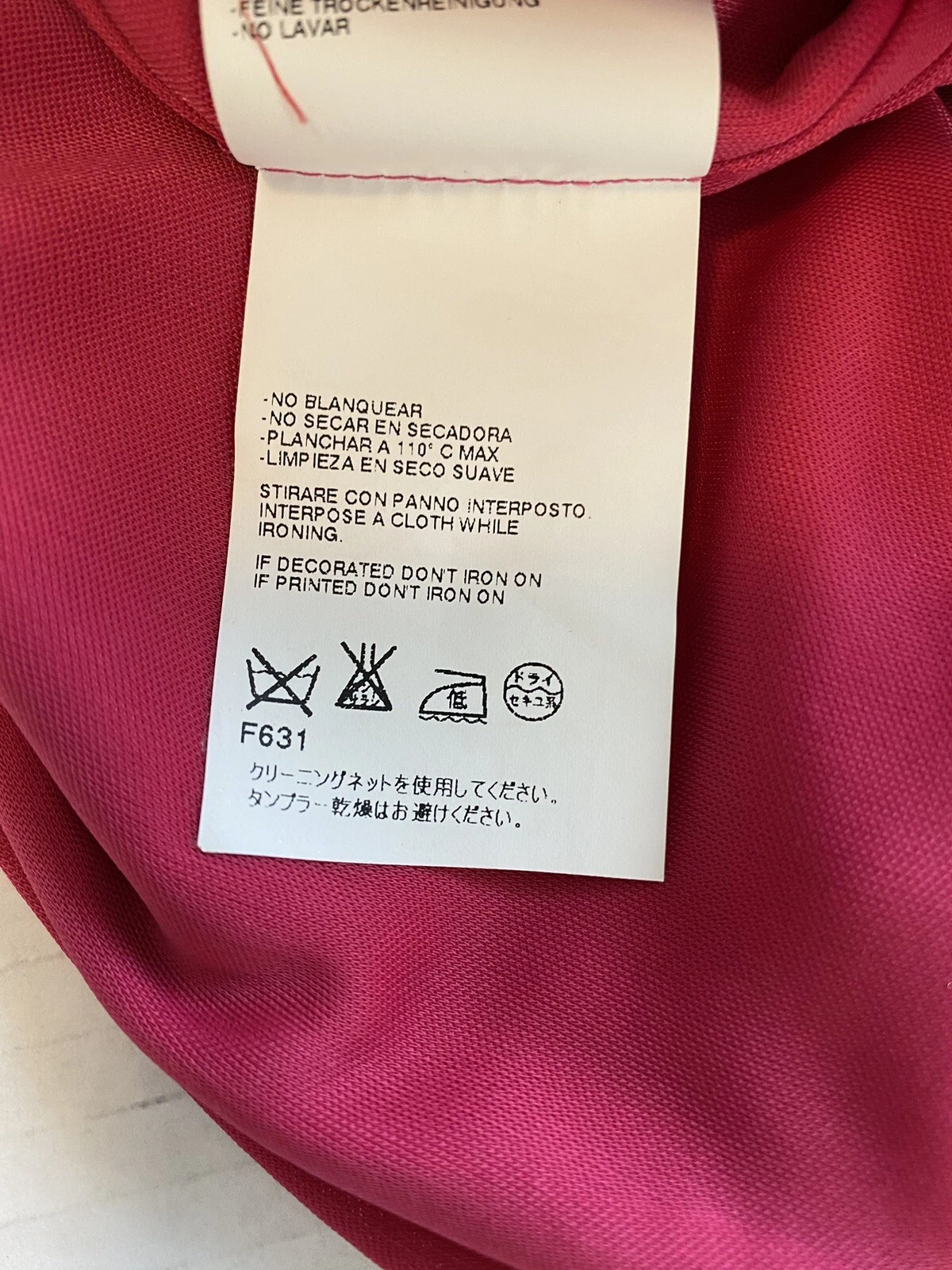 Abito Dsquared2 Fucsia Rosa Taglia XS Made in Italy