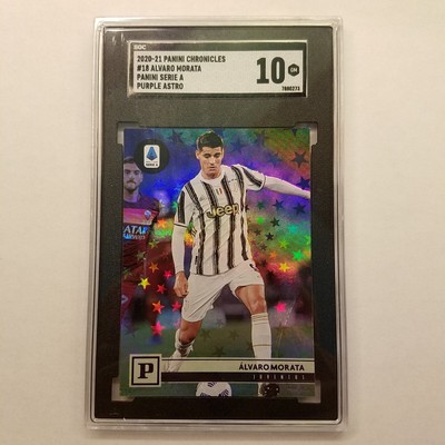 2020-21 Panini Chronicles - Panini Serie a Purple Astro #18 Alvaro 