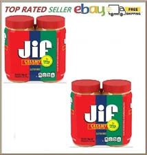 2 Jar X Jif Creamy Peanut Butter, 48 oz., 2 pk.