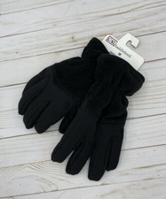 Saddlebred NWT L/XL Insulated Ski Gloves Black Breathable Unisex Cold Weather