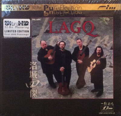 LAGQ  (Los Angeles Guitar Quartet) - Latin  LIM Ultra HD CD (Limited Edition)