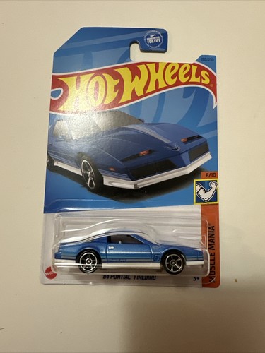 Hot Wheels 1/64 - Pontiac Firebird 1984 #8/10 Mainline 2023, Couleur Blanche, Neuve