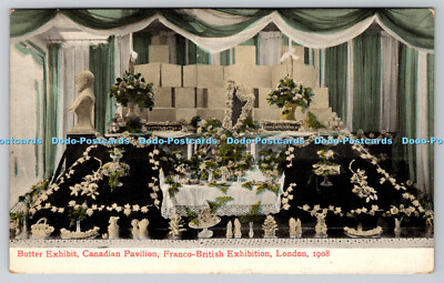 R757387 London Franco British Exhibition Butter Exhibit Canadian Pavilion 1908