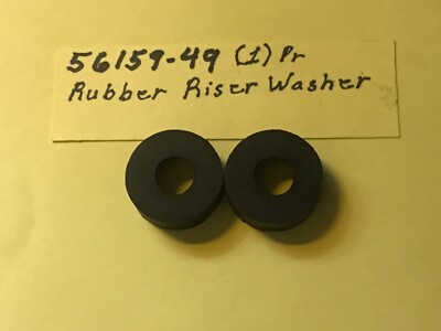 Harley 56158-49 (1) Pr Rubber Riser Washer Panhead 1949-1965 EL,FL,FLH,WL,WLG,