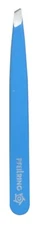 Pfeilring Stainless Steel Slanted Mini-Tweezer Blue 2.5" Tall
